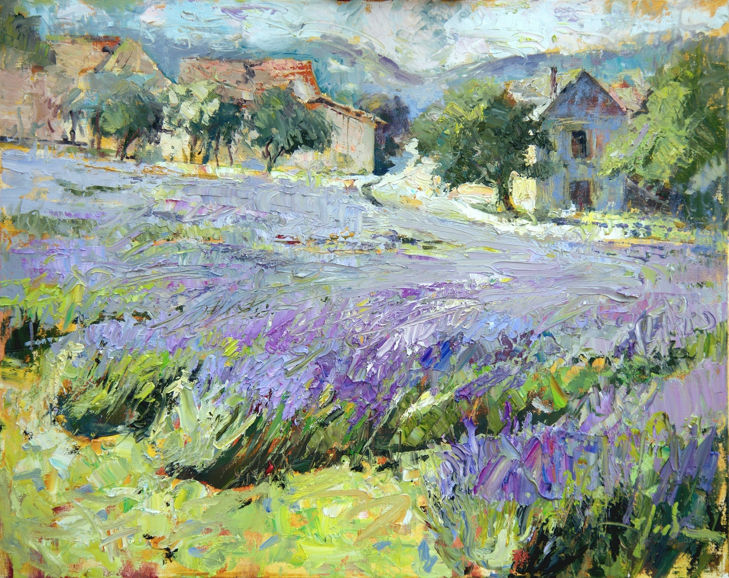 Lavender Fields - Lherm, France (Prints)