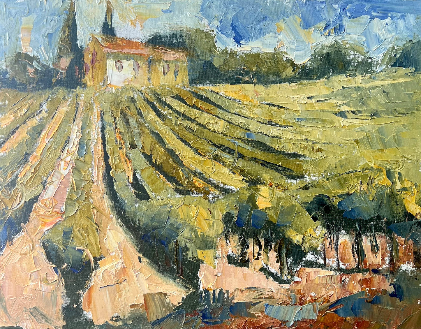 Italian Villas With Vines