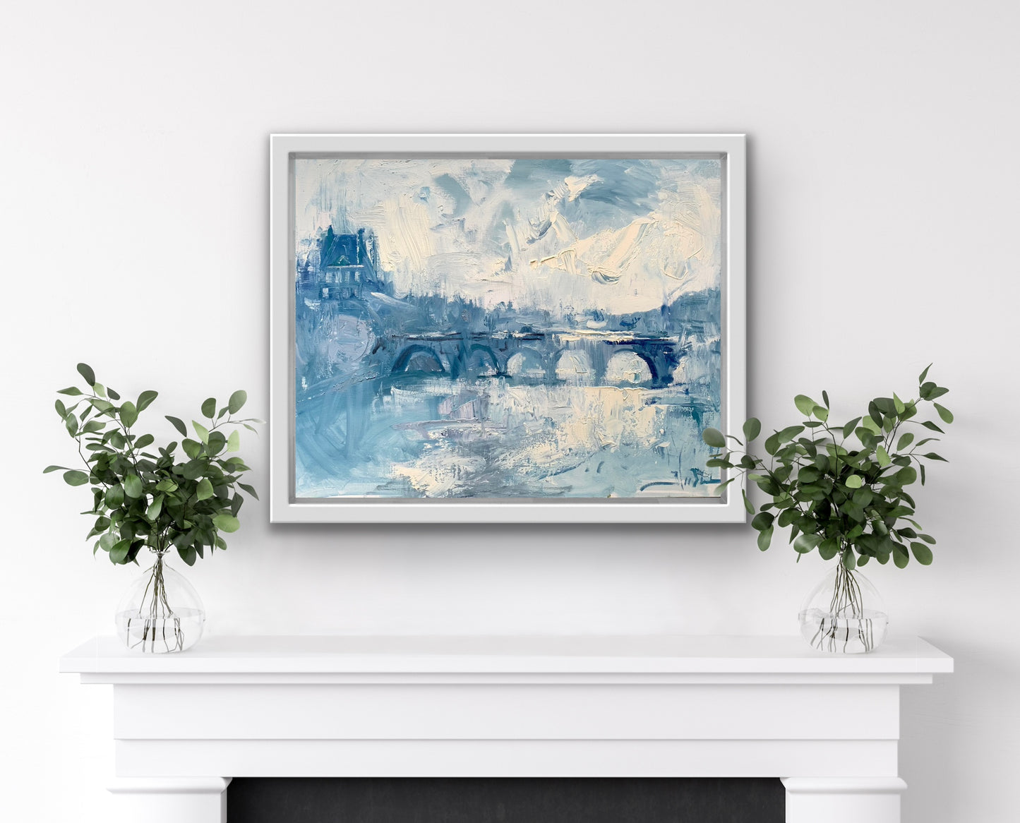 Louvre and the Seine - Sunshine