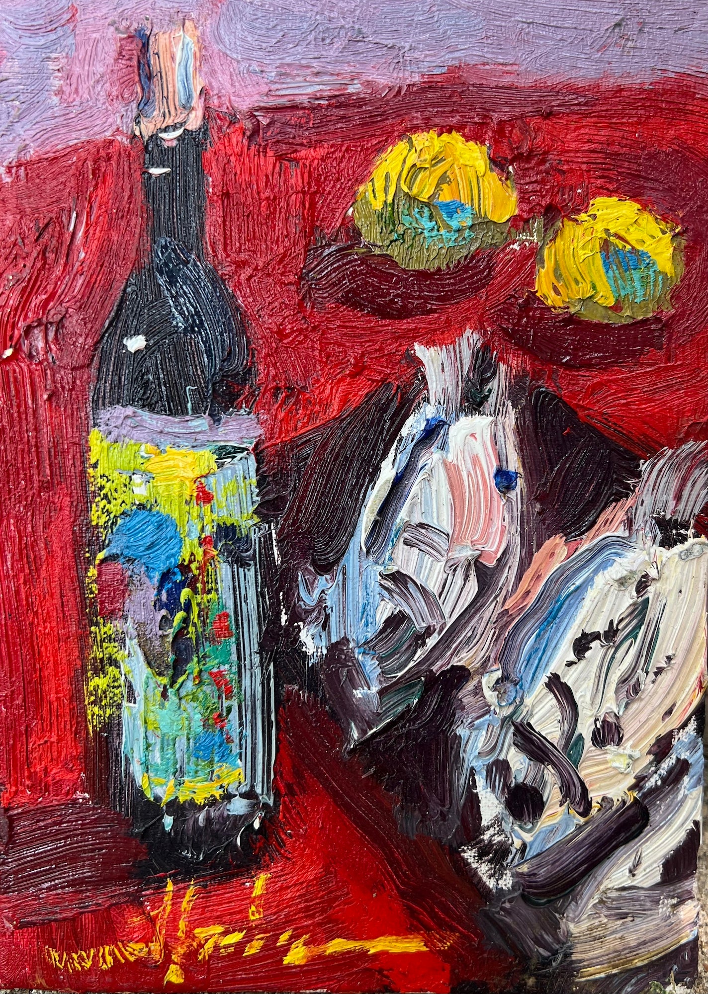 Still Life With Red Table