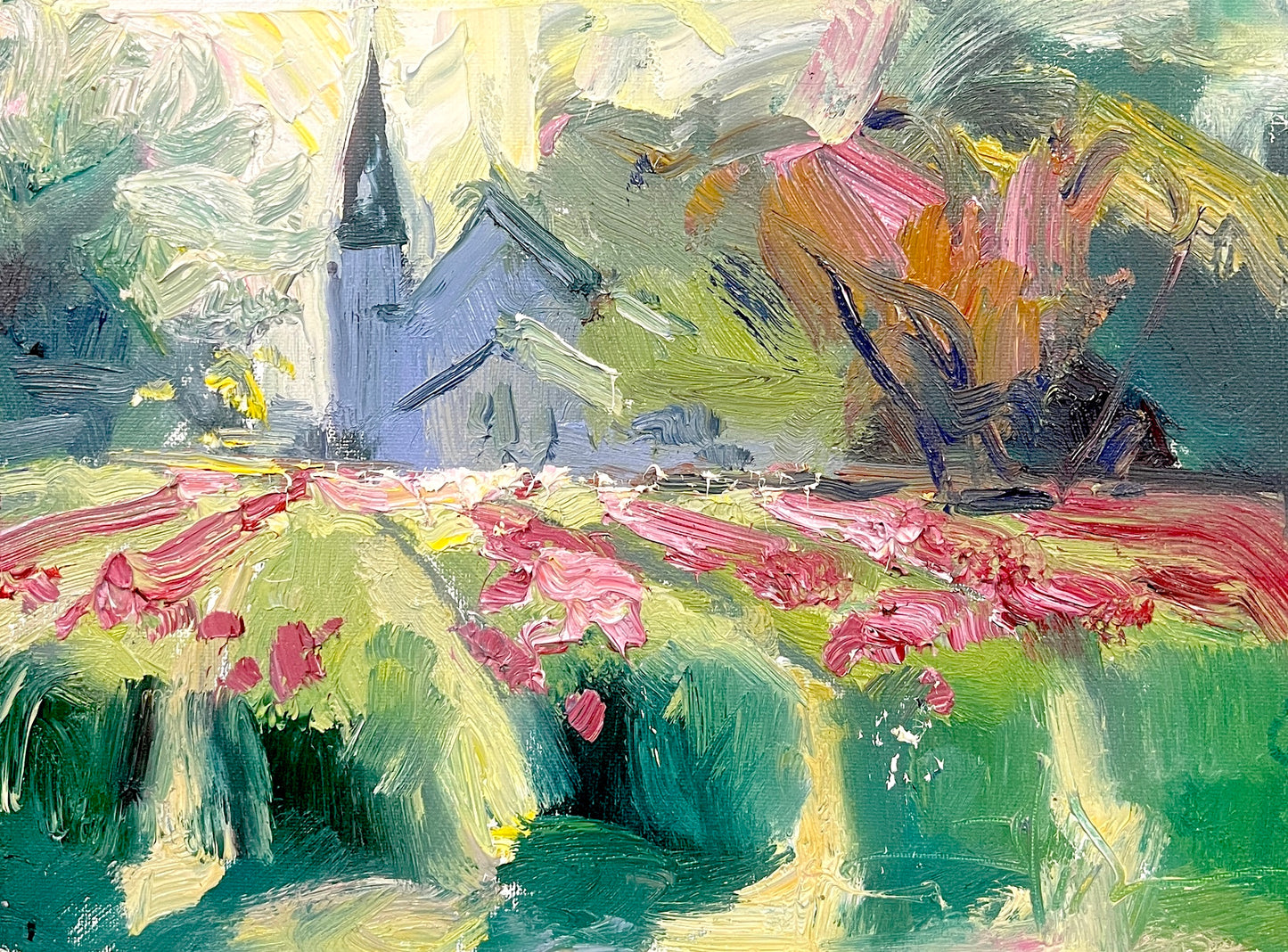 Sunday Church Sketch
