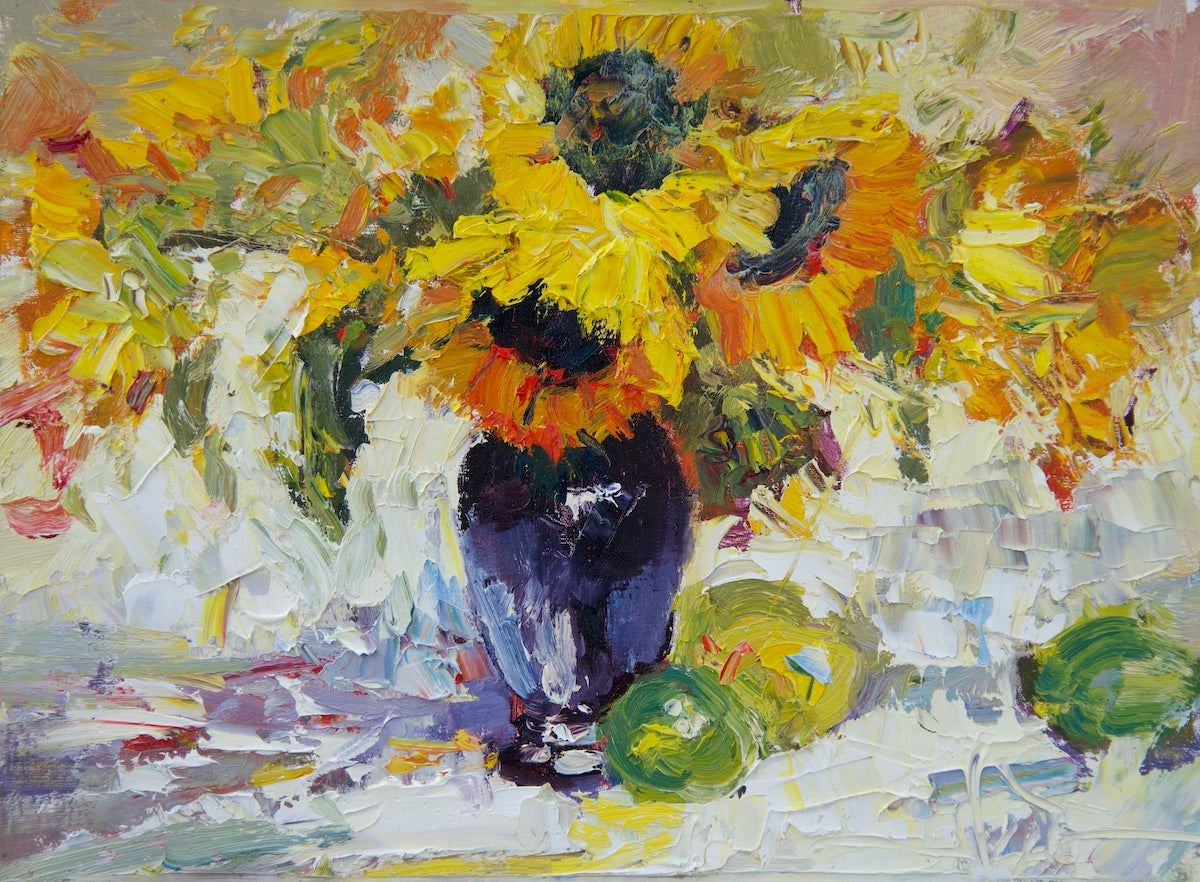 Sunflowers With Limes (Prints)