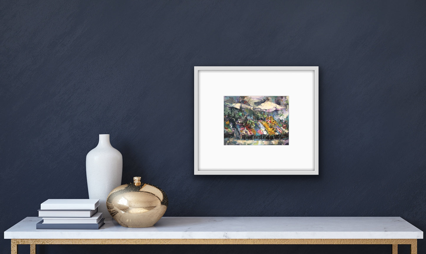 Parisian Flower Market - New Print!