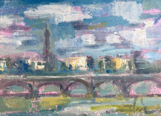 Clouds and Sun - Paris Plein Air