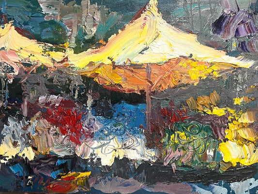 Evening Market in Nice, France