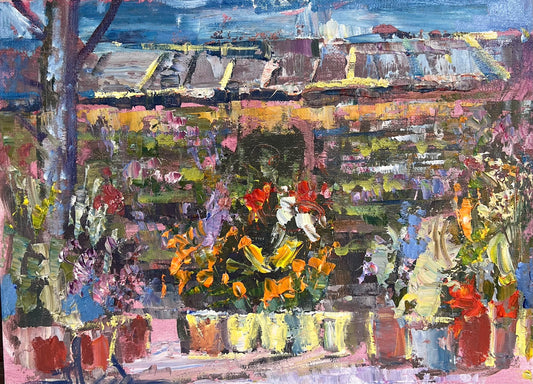 Flower Market Sketch I