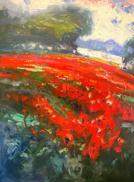 Hillside Poppies
