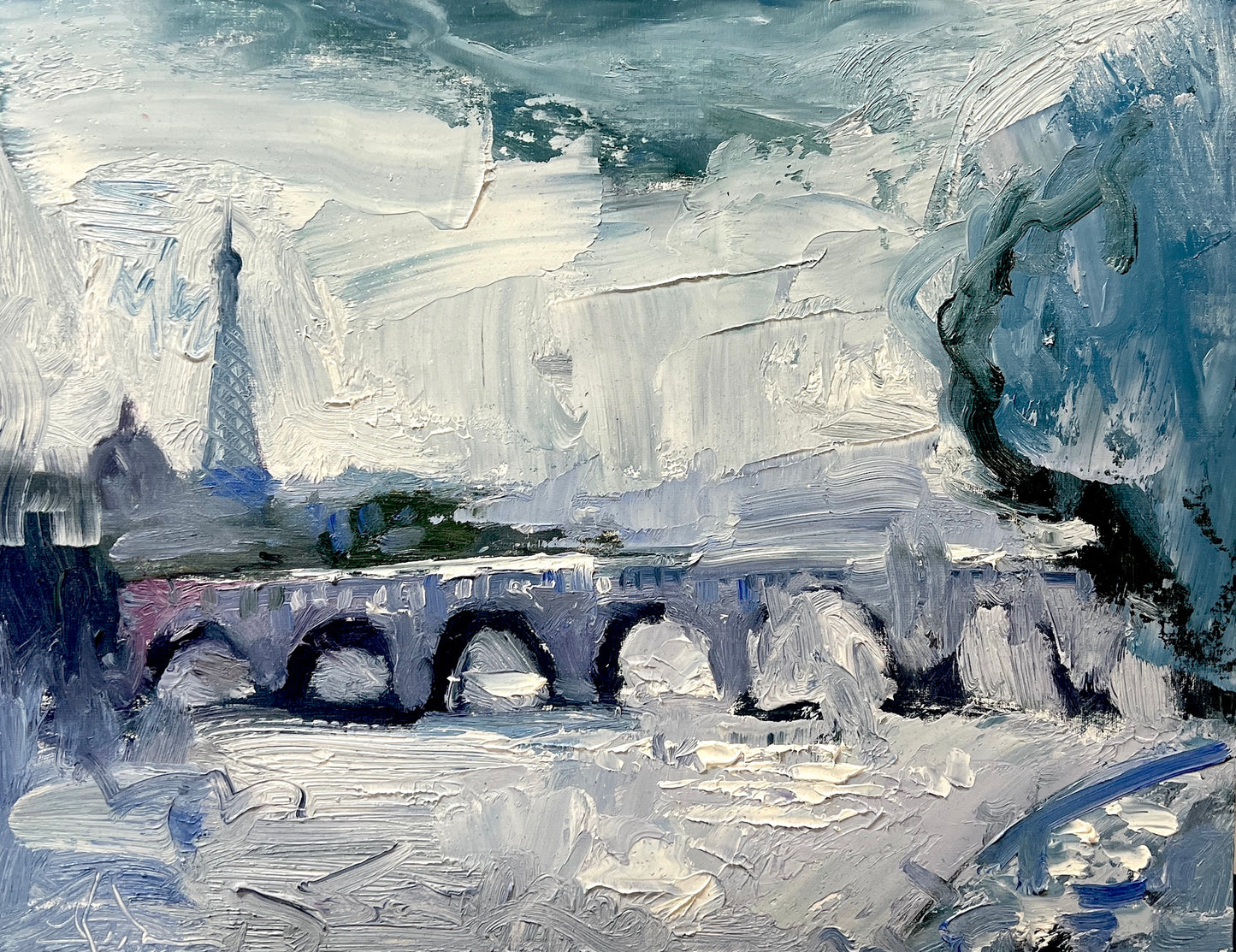 Paris In Blue
