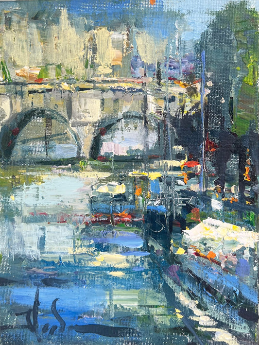 View with Boats and Pont Neuf
